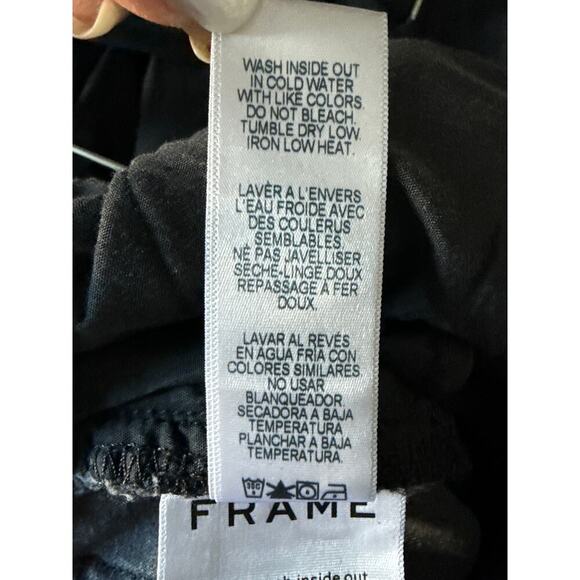 Frame Denim Womens Le High Skinny Jeans Washed Black Size 28 *EUC - Picture 10 of 11